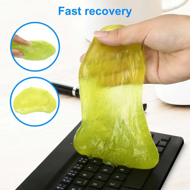 Meco 2pcs Cleaning Gel Universal Dust Cleaner Gel Remover Keyboard Cleaning  Tools For Pc Computer Keyboards Car Camera Printers - Computer Cleaners -  AliExpress