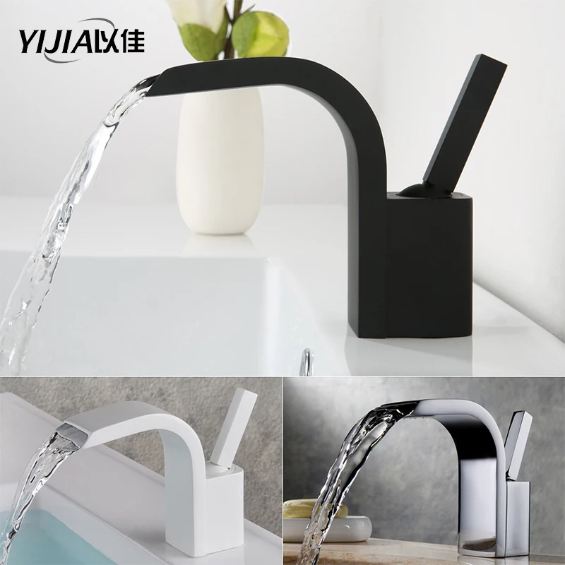 

Creative design Basin Faucets Bathroom Mixer Tap Brass Washbasin Faucet Single Handle Single Hole Basin Sink Crane Tap