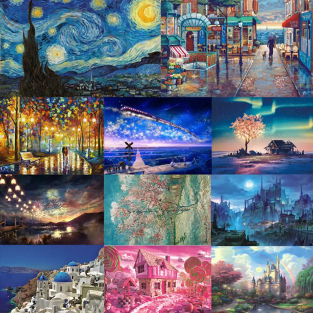 rompecabezas de paisajes para niños