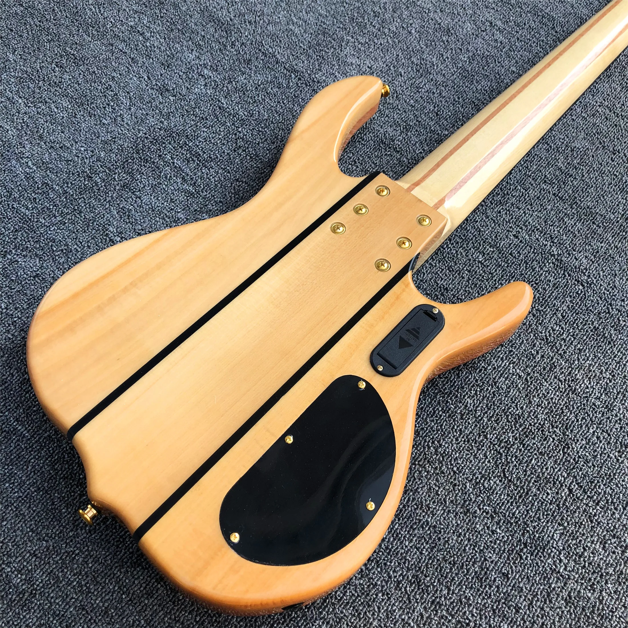 Brust maple top Ken Smith 6 Струны для бас-гитары, пользовательские 9 в активные звукосниматели, бас-гитара для левши