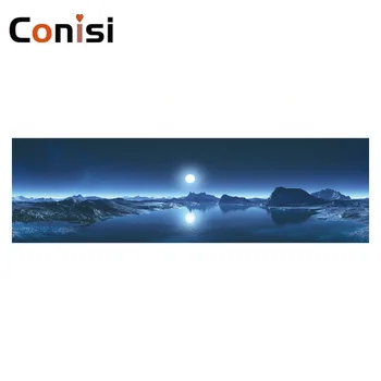 

Conisi Nightfall Moon Sea Sky Poster Nordic Wall Art Paintings Home Decor Natural Landscape Picture Decoration Bedroom