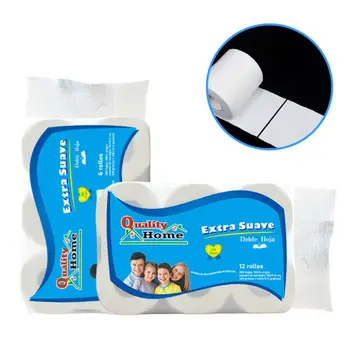 

Strong 3-Ply Kitchen Toilet Paper Giant Roll Skin-friendly Household 1Pc or 6Pcs