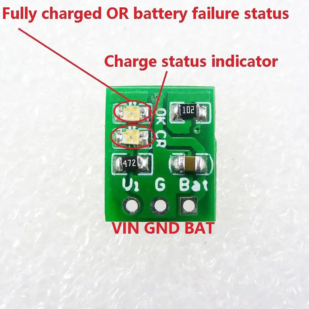 DD08CRMB DC 5V 1A мини портативный литий-ионный аккумулятор зарядное устройство плата модуль для 18650 батареи Солнечная зарядная плата