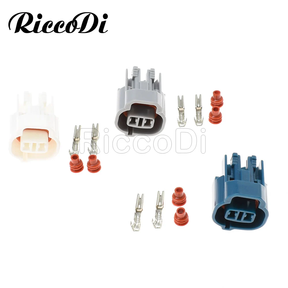 1-20Sets White Blue Gray 2.0mm 2 Way Pin Auto Injector Female Connector Sumitomo Plug kit For Toyota 6189-0031 | Обустройство дома