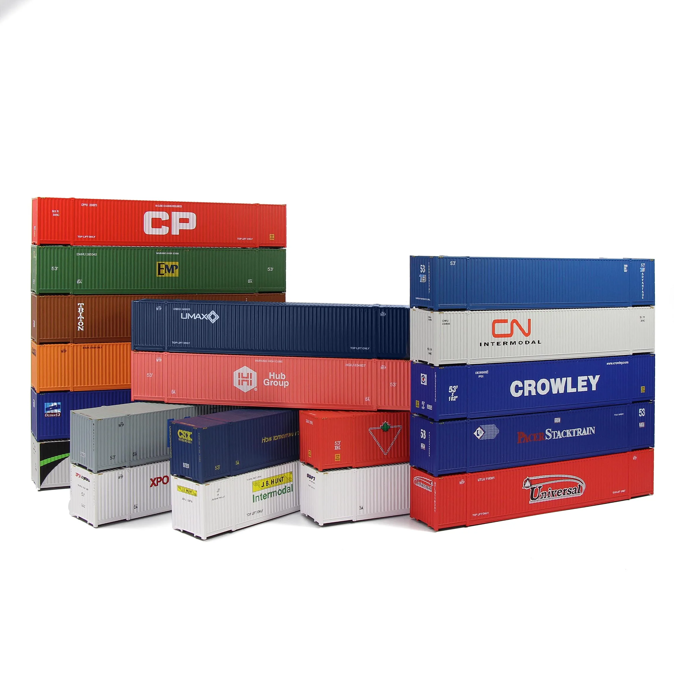 Model Railway Containers Model Freight Container Scale Construction