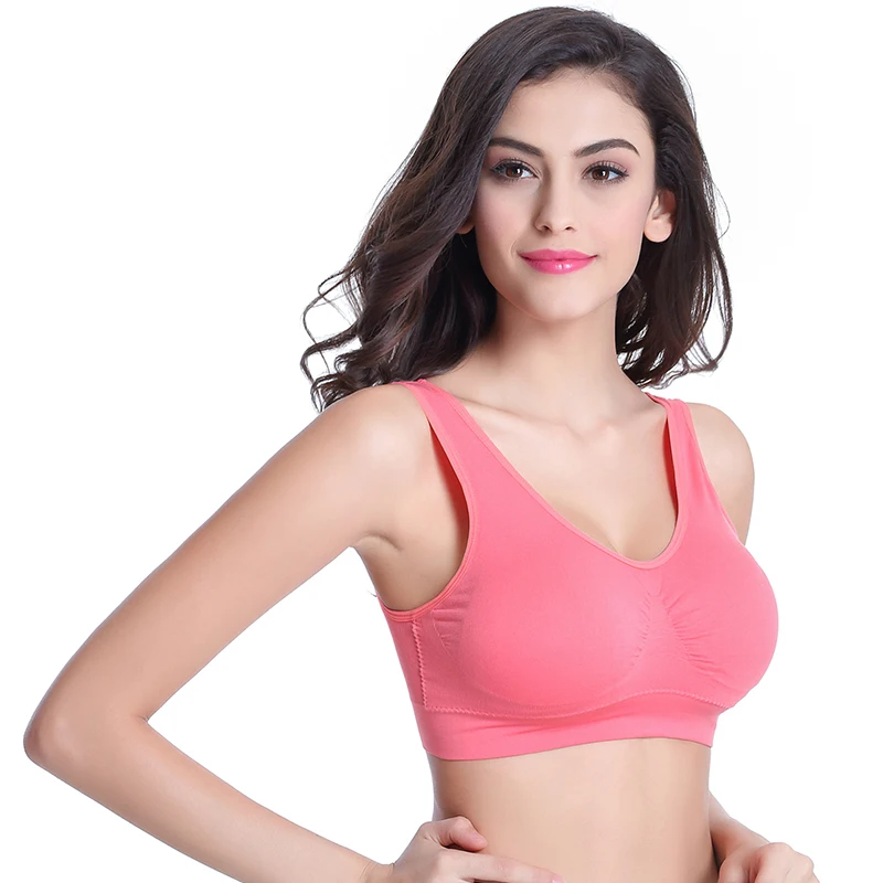 M-XXL, XXXL, 4XL, 5XL, большой бюстгальтер, женский спортивный топ для йоги, повседневный спортивный белый бюстгальтер для сна, черный, свободный, дышащий, размер, с подкладкой