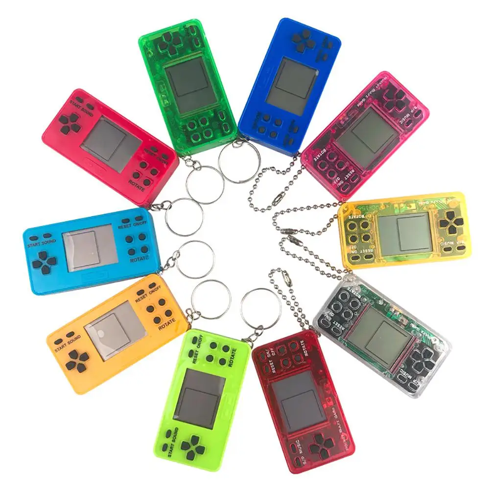 

2019 Newest Hand-held Game Console Mini Tetris Game Console Birthday Gift For Kids