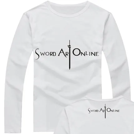 12 Новая модная футболка с аниме Sword Art Online летняя новая брендовая Футболка мужская футболка из хлопка с рукавом реглан SAO футболка мужские футболки - Цвет: 12
