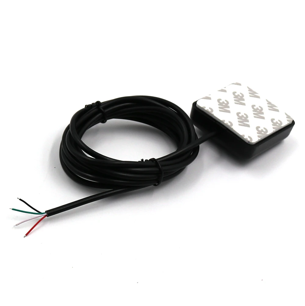 BEITIAN 5,0 V ttl 4 кабеля: Красный VCC, зеленый RX, TX, Черный GND двухстороннего скотча gps приемник 9600bps BS-75N