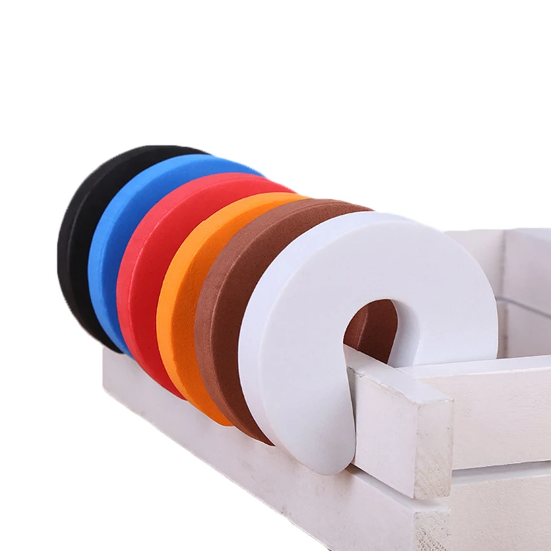 

3PCS Solid Baby Proofing Doors Made Easy EVA Soft Yet Durable Foam Door Stopper Slamming Kids Finger Safe Door Stopper