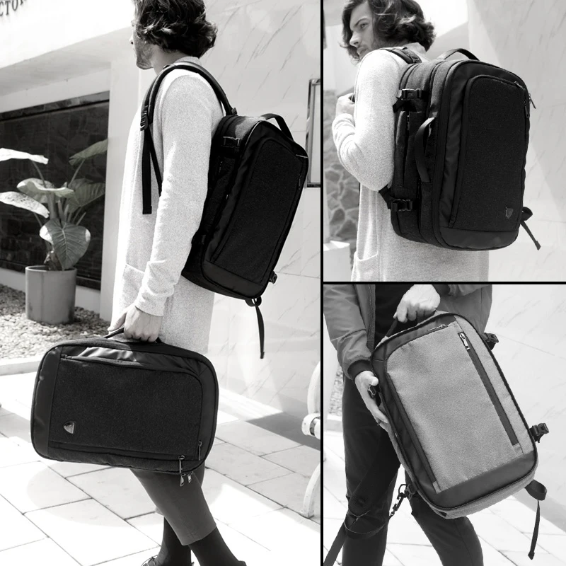 Многофункциональный водонепроницаемый рюкзак для ноутбука ARCTIC HUNTER, 17 дюймов, рюкзак для путешествий, деловая мужская сумка