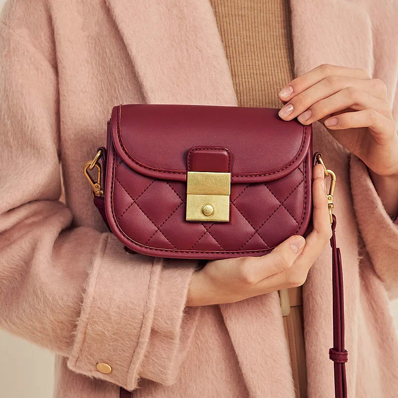 

vintage square women crossbody bags designer wide strap shoulder bag luxury pu leather messenger bag female small lingge purses