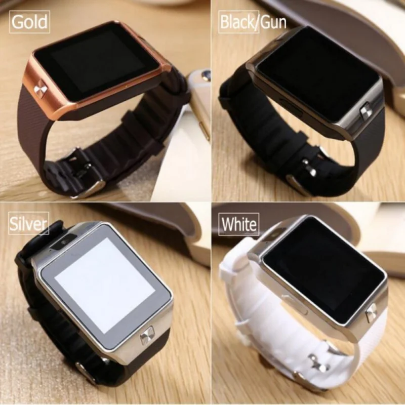 Hot Multi language Touch Screen Smart Watch dz09 With Camera Bluetooth WristWatch SIM Card Smartwatch For IOS/Android Phones | Электроника
