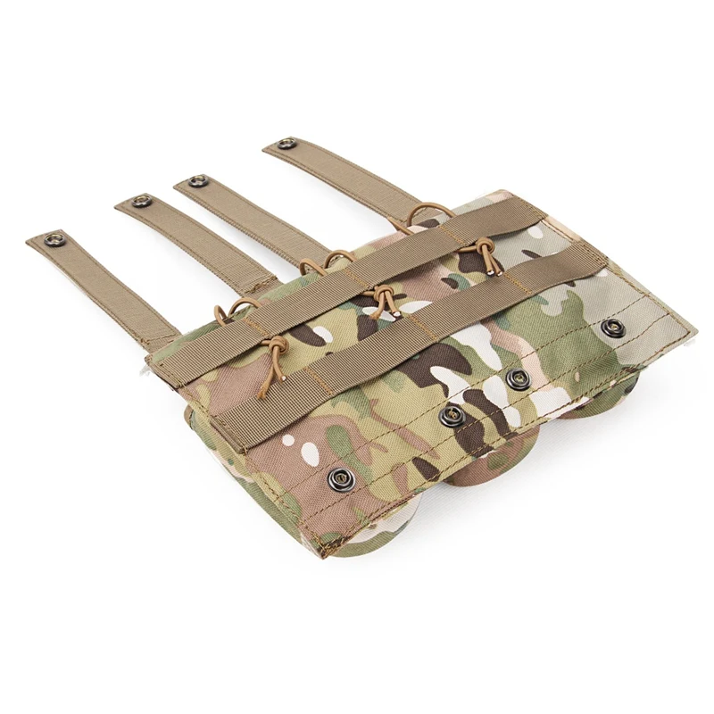 Тактический MOLLE тройной чехол сумка с креплением на поясной ремень Fanny Pack Военный Ранец на открытом воздухе Регулируемый чехлы Чехол для телефона с карманом Охотничьи сумки