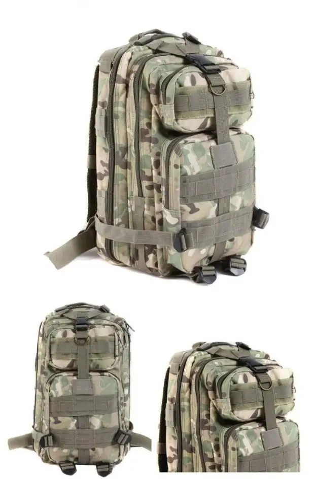 30L 6 Color Tactical Backpack Camping Hiking Trekking Travel Mountain Bag Military Rucksack Tactical Bag