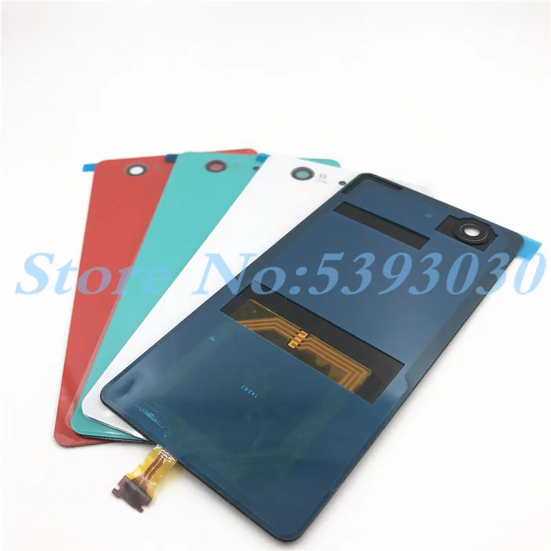 10 шт./лот для sony Xperia Z3 Compact D5803 D5833 Чехол со стеклянной батареей чехол для Z3 Mini запасная задняя крышка чехол s
