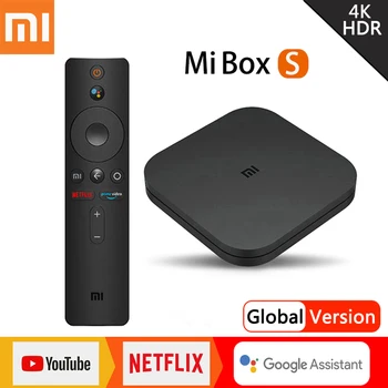 

Xiaomi Mi TV Box S Global Version Mijia 4K HDR Android TV Streaming Media Player Google Assistant Remote Smart Mi TV Stick tvbox