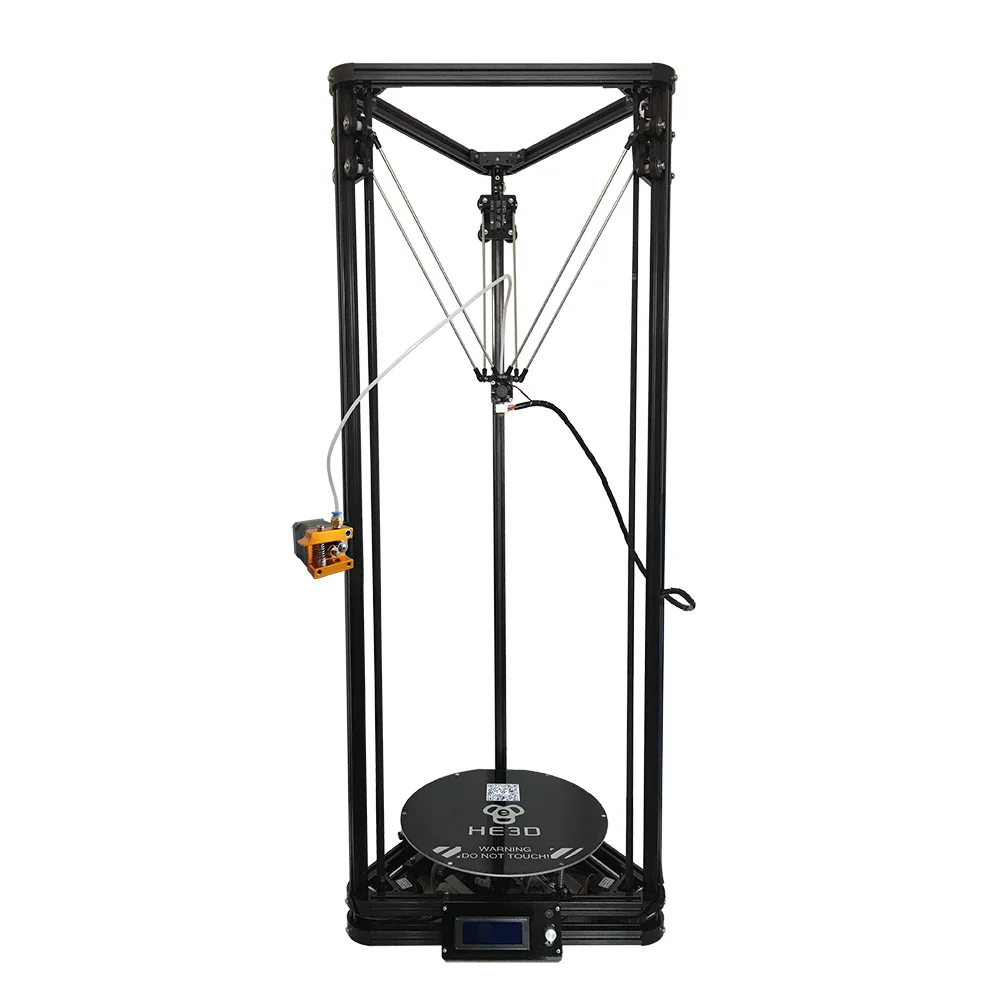 HE3D K280 Delta Large Size 280*600mm Auto- Leveling Single Extruder With Heatbed 3D Printer DIY Kit