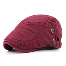 

Fashion Beret Hat For Men Summer Outdoor Visor Cap Women Driver Sun Hat Solid Color Herringbone Newsboy Cap Clothing Accessory
