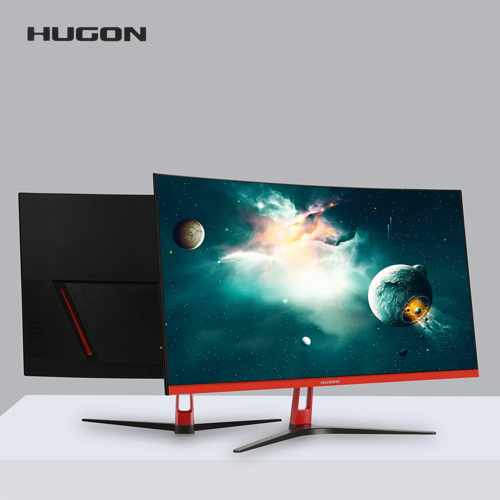 1080p Tft/lcd Pc 75hz Hd Curved Gaming 