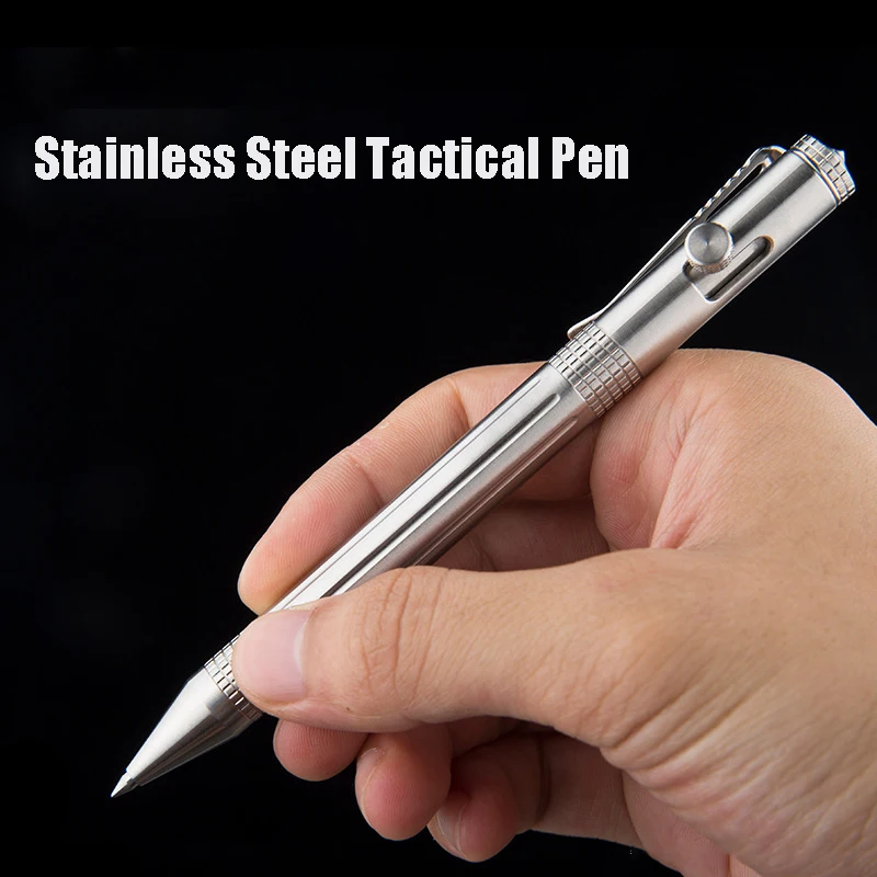 

EDC Pen Stainless Steel Tactical Pen Multifunctional Gun Bolt Pen