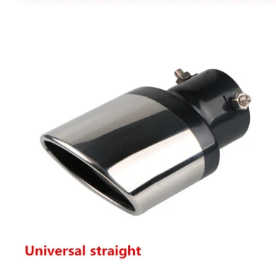 straight Универсальный автомобильный глушитель для hayabusa rav4 golf mk7 audi a3 nissan 350z peugeot 407 infiniti g37 для jeep patriot - Цвет: straight