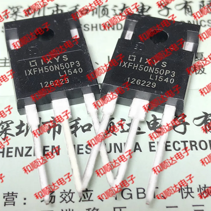 2 шт./IXFH50N50P3-247 500V 50A TO247
