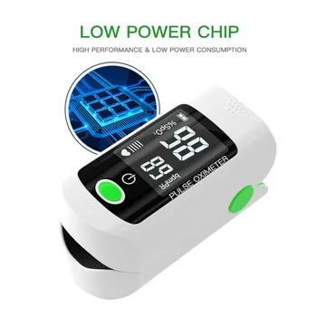 

Oximeter Blood Oxygen Finger Pulse VA Display Digital Fingertip Pulse Saturation Monitor Heart Rate Meter CE Portable Oximetrer
