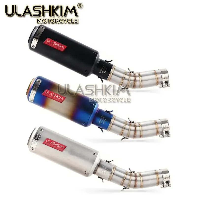Полная выхлопная система мотоцикла глушитель Escape slip on для suzuki GSX250R GSX 250R GSX250 GW250 Link средняя труба с DB-KILLER
