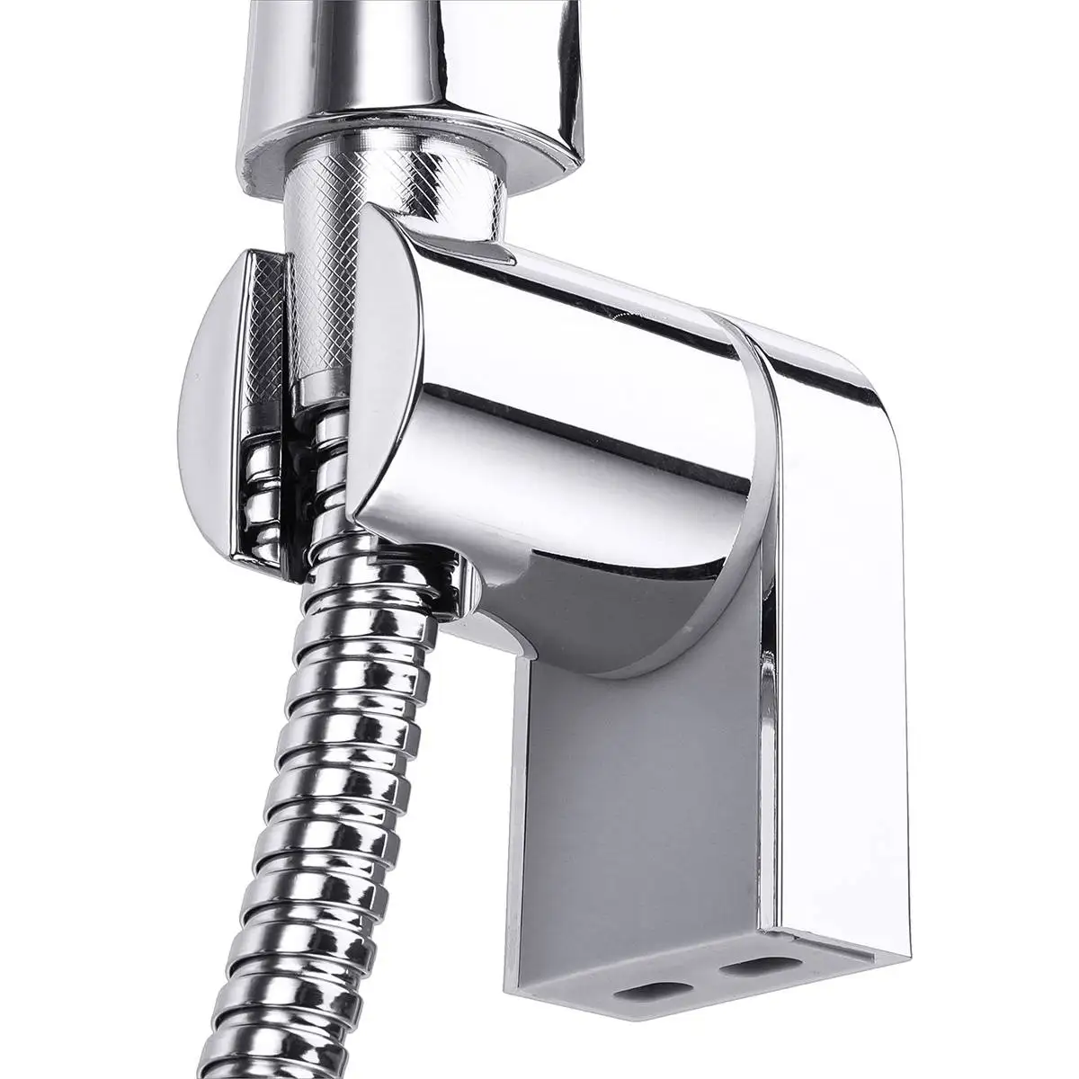 Soporte de ducha de mano ajustable ABS cromado, soporte de riel deslizante, pared de la Ducha de montaje para cabezal de ducha de baño, 1 Uds.