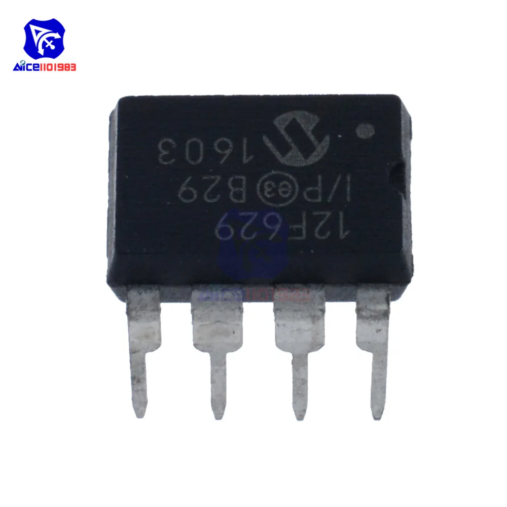 Diymore 5 шт./лот микросхемы IC PIC12F629-I/P 12F629-I/P 12F629 DIP-8 MCU микрочип оригинальные интегрированные схемы