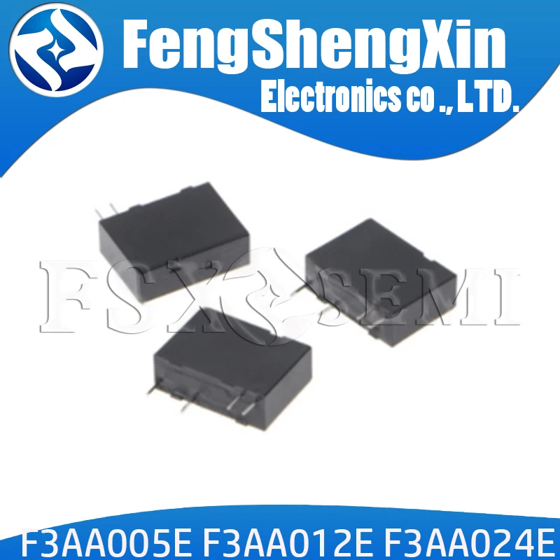 1 шт. 100% Новый оригинальный F3AA024E 5 в 12 В 24 F3AA005E F3AA012E 4 контактное реле|Интегральные