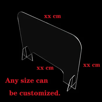 

Transparent Antispray Plastic Divider Protection Counter Transparent Anti-spray Isolation Baffle