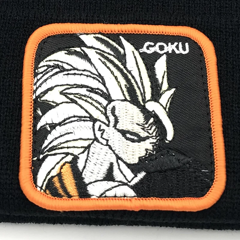 Новая Вязаная Шапочка с помпонами в виде дракона Молодежная шапка Goku Role Повседневная шапочка для мужчин и женщин теплые вязаные зимние кепки Прямая поставка
