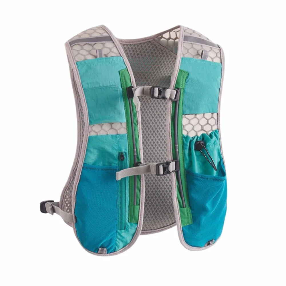 Hot Outdoor Running Vest Breathable Quick-Dry Phone Vest Top Bag Hydration Backpack Fitness Sportswear Vest
