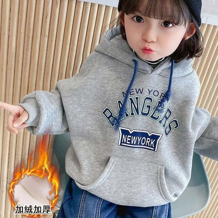 Children Girls Sweatshirt Streetwear Pink Cute Hoodie Kids Hoodies For Teenagers Boys Women 12 13 15 Years Old Vintage Pullover children's hype hoodie Hoodies & Sweatshirts