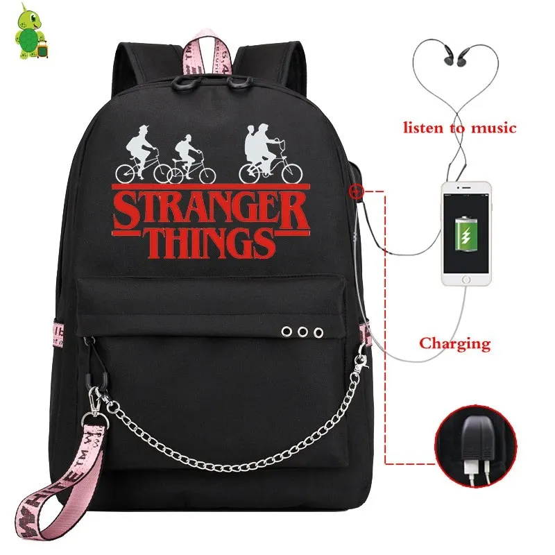 Mochila, рюкзак для странных вещей, Usb зарядка, рюкзак для ноутбука, школьные сумки для девочек-подростков, женские рюкзаки, корейский рюкзак для путешествий