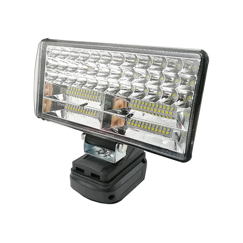 FÜHRTE Arbeit Lichter Taschenlampe Taschenlampe Scheinwerfer Auto Lampe für Makita 18V Li-Ion Batterie Adapter BL1815 BL1830 USB Power bank – Detail 10