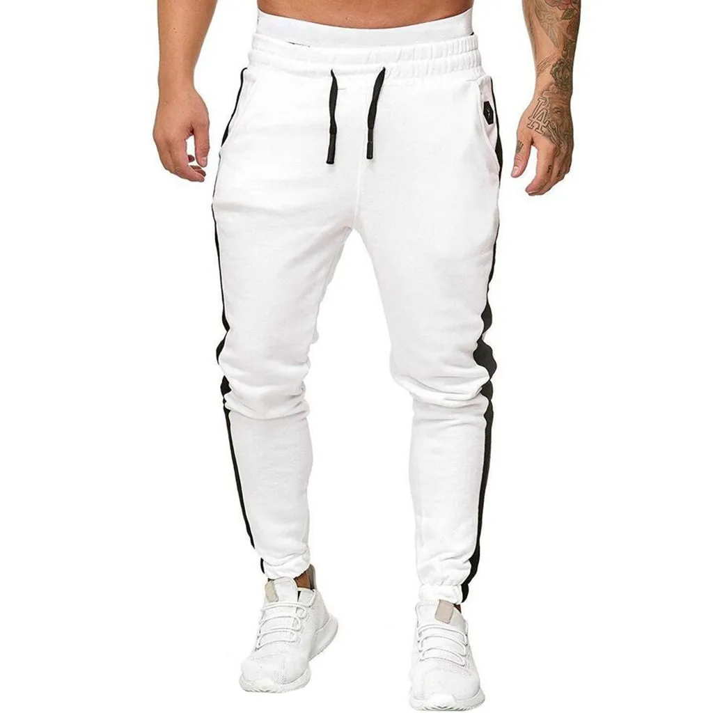 what to wear with white sweatpants guys