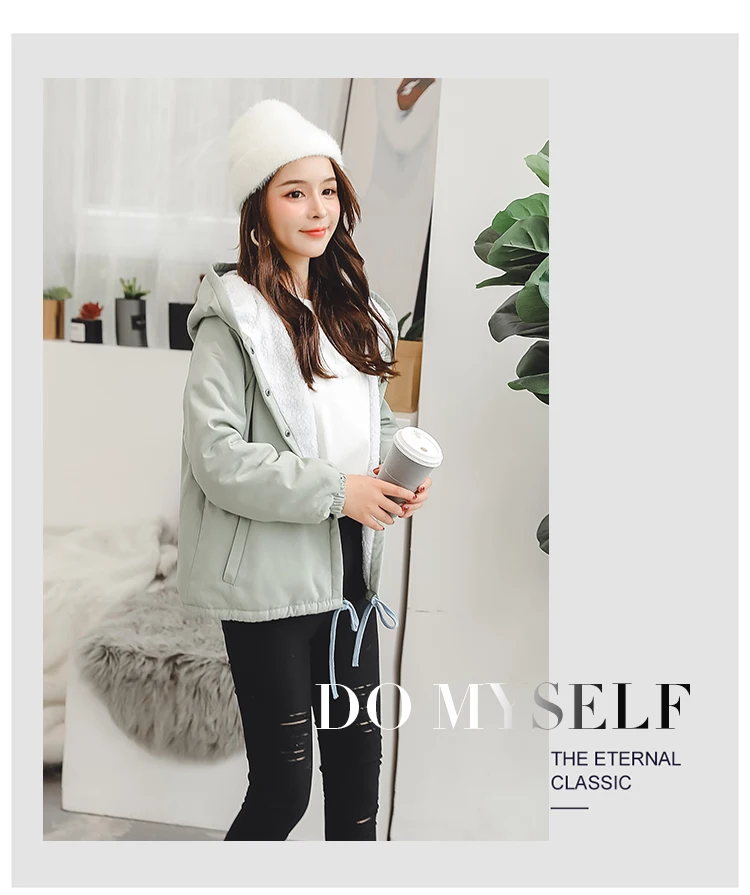 Photo Shoot Korean-style Versatile Brushed And Thick Mid-length Trench Coat College Style Coat Women's