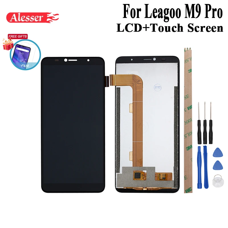 Alesser для Leagoo M9 Pro ЖК дисплей и инструмент ремонта сенсорного экрана в сборе детали