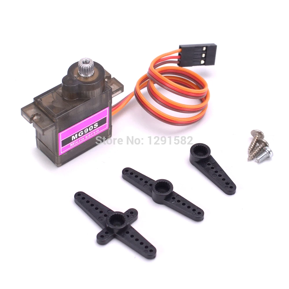 

Hot MG90S 9g Metal Gear Mini Rc Servo Upgraded SG90 Digital Micro Servos for Smart Vehicle Helicopter Boat Car