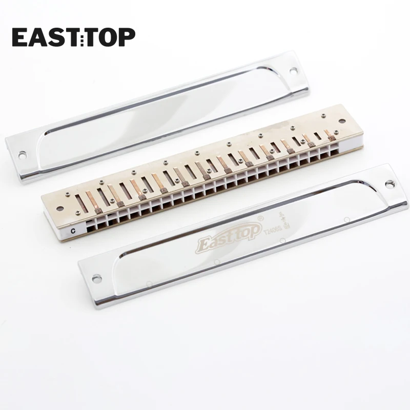 T2406S EASTTOP профессиональная Губная гармошка в кожа гармоника чехол Хороший звук с