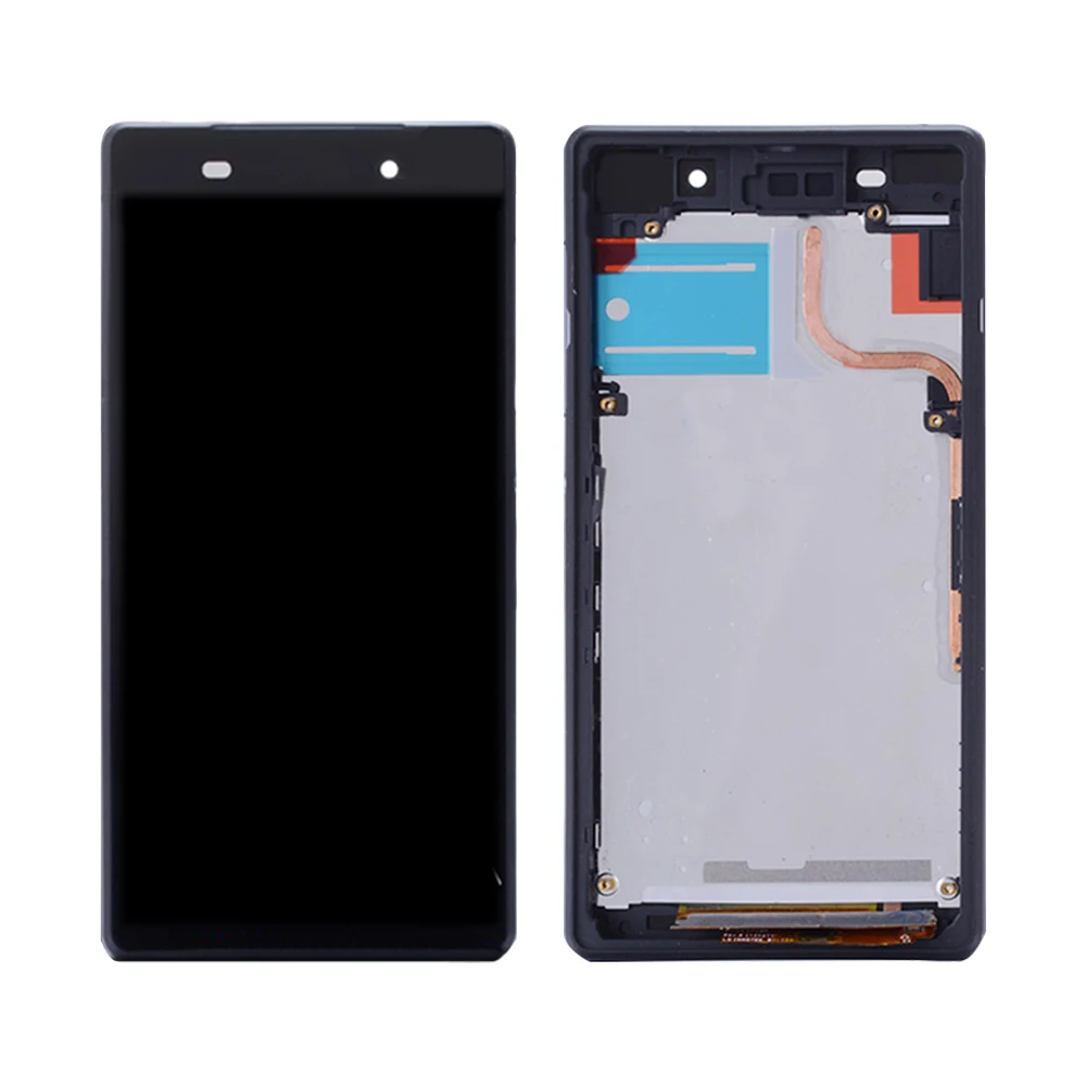 5," для sony Xperia Z2 lcd кодирующий преобразователь сенсорного экрана в сборе для sony Z2 дисплей с рамкой Замена L50W D6502 D6503
