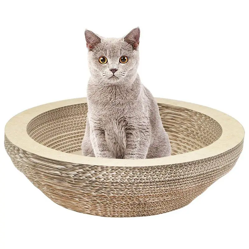 

Hot XD-Cat Scratching Lounge Board Corrugated Cardboard Scratcher Cat Scratch Pad Post Sharpen Claws Pet Toy Large