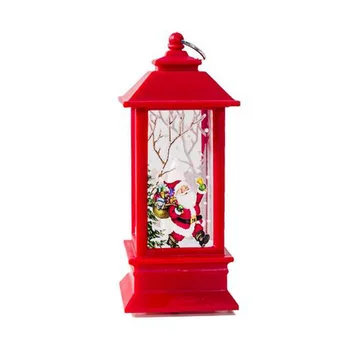 

Holiday LED Lantern Light Xmas Office Ornament Decor Display Accessory