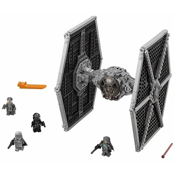

550pcs Star Wars Imperial TIE Fighter Building Blocks Lepins 10900 75211 Starwars Sets Figures Bricks Toys For Children Gift