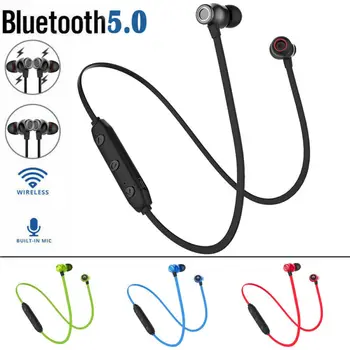 

Wireless Bluetooth Earphone Earbuds Magnetic Sport Stereo Headset Handfree With Microphone for android ios