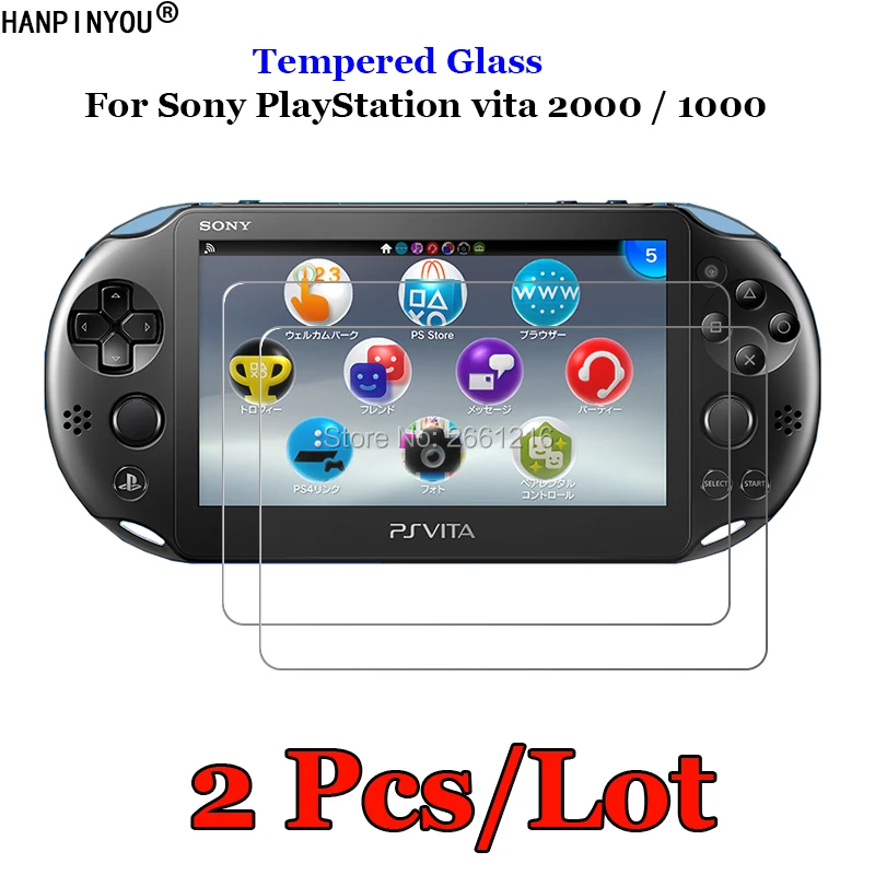 

2 Pcs/Lot For Sony PlayStation Psvita PS Vita PSV 2000 1000 Tempered Glass 9H 2.5D Premium Screen Protector Film PSV2000 PSV1000