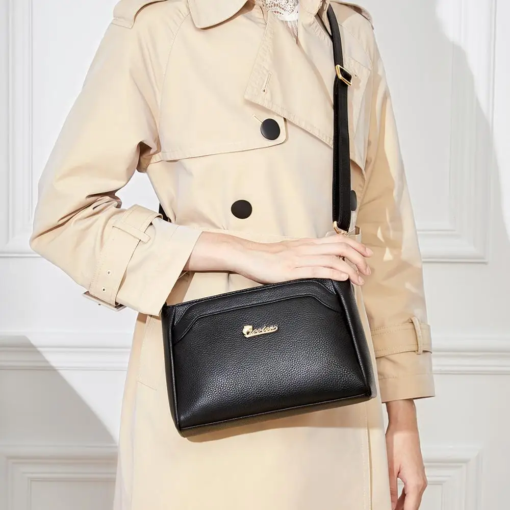 

ZOOLER 100% Genuine Leather woman bags High Quality Clutch bag style Fashion trend Women Handbag messenger bag Leisure #l111